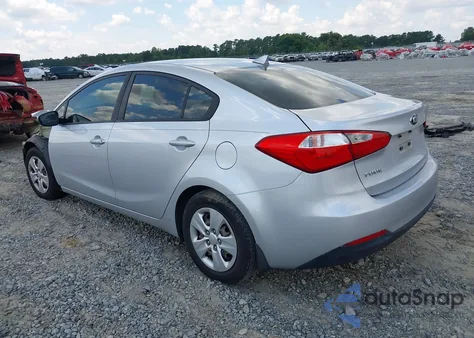 2016 Kia Forte Lx from USA, damaged, VIN KNAFK4A60G5610098